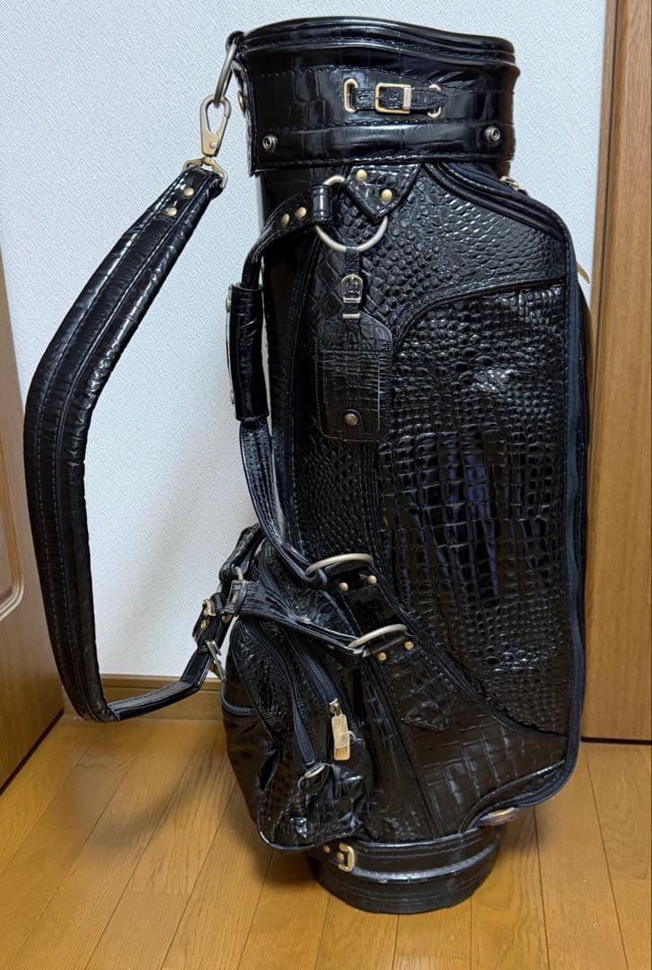 専用【高級感◎】XA GRAND MONARCH ゴルフバッグブラック×ゴールド