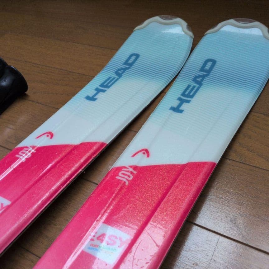 子ども用 HEAD JOY スキー＋ストックセット110（107）
