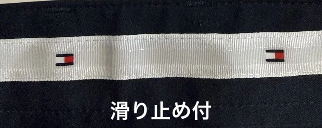 トミーヒルフィガー　ゴルフ　メンズ　ベーシック　ロング　パンツ　ネイビー　LL