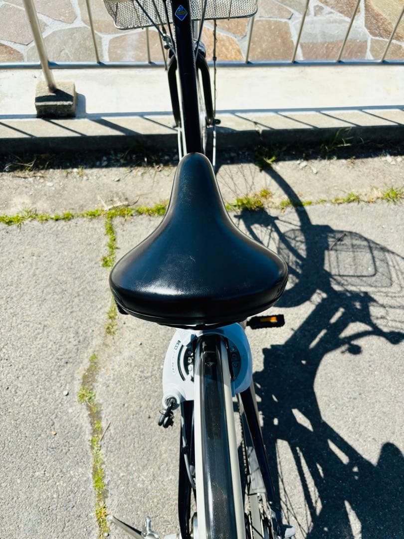愛知県一宮市受取条件　アルベルト　自転車　L型　27インチ　鍵3本　黒色ブラック