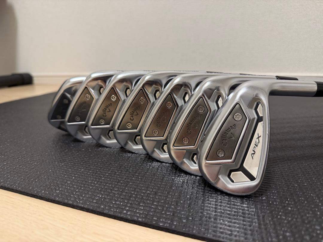 callaway APEX TCB アイアン 4〜PW modus 115S