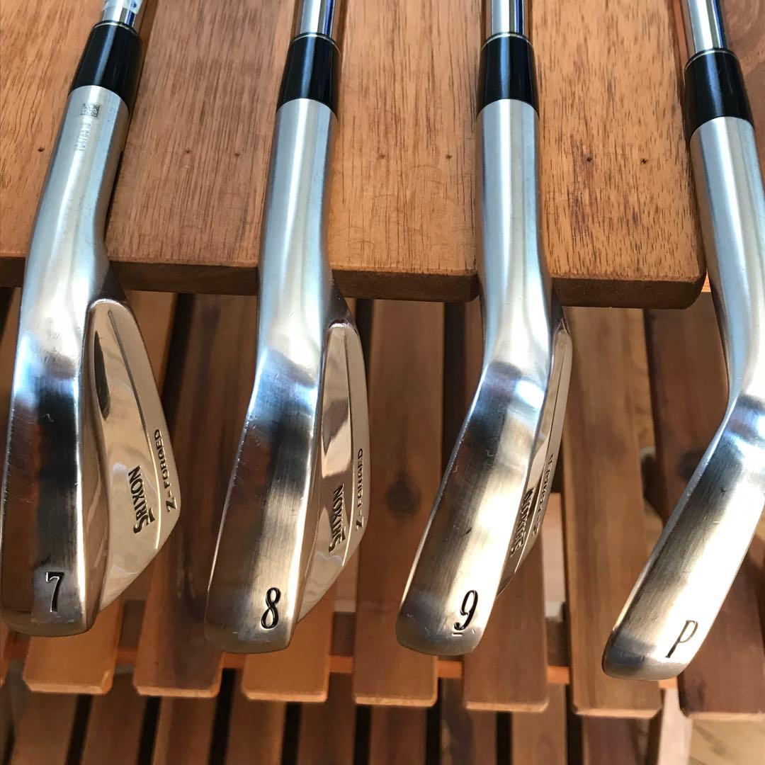 【美品】SRIXON Z-FORGED アイアン7本セット（♯4-PW）