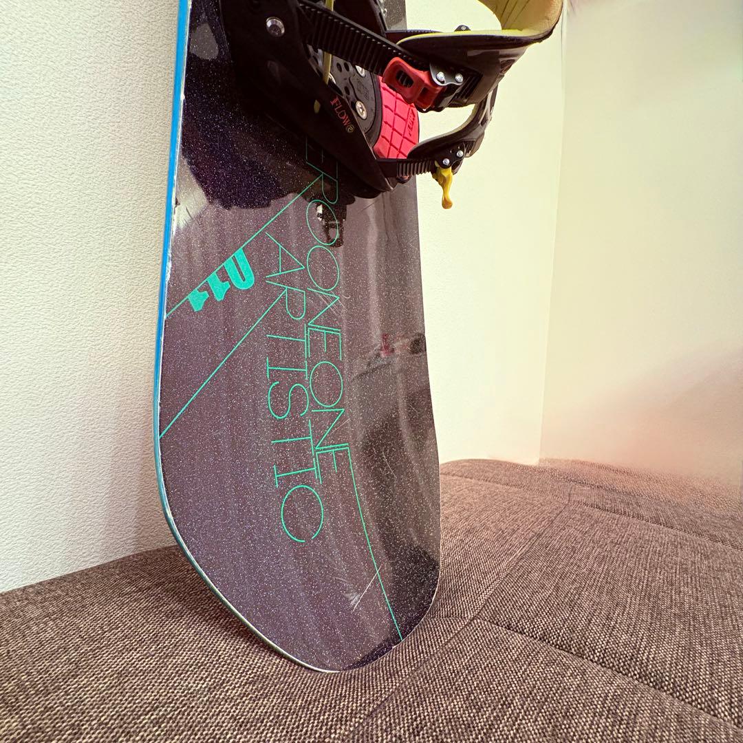 【スノーボードセット】011ボード ＋FLOWビンディング メンズ 152cm