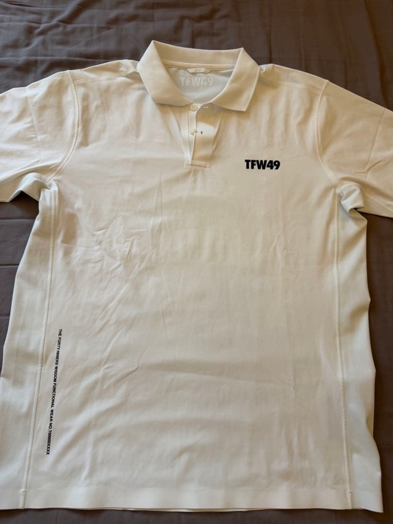 TFW49 LUXURY REGULAR POLO ホワイト　L