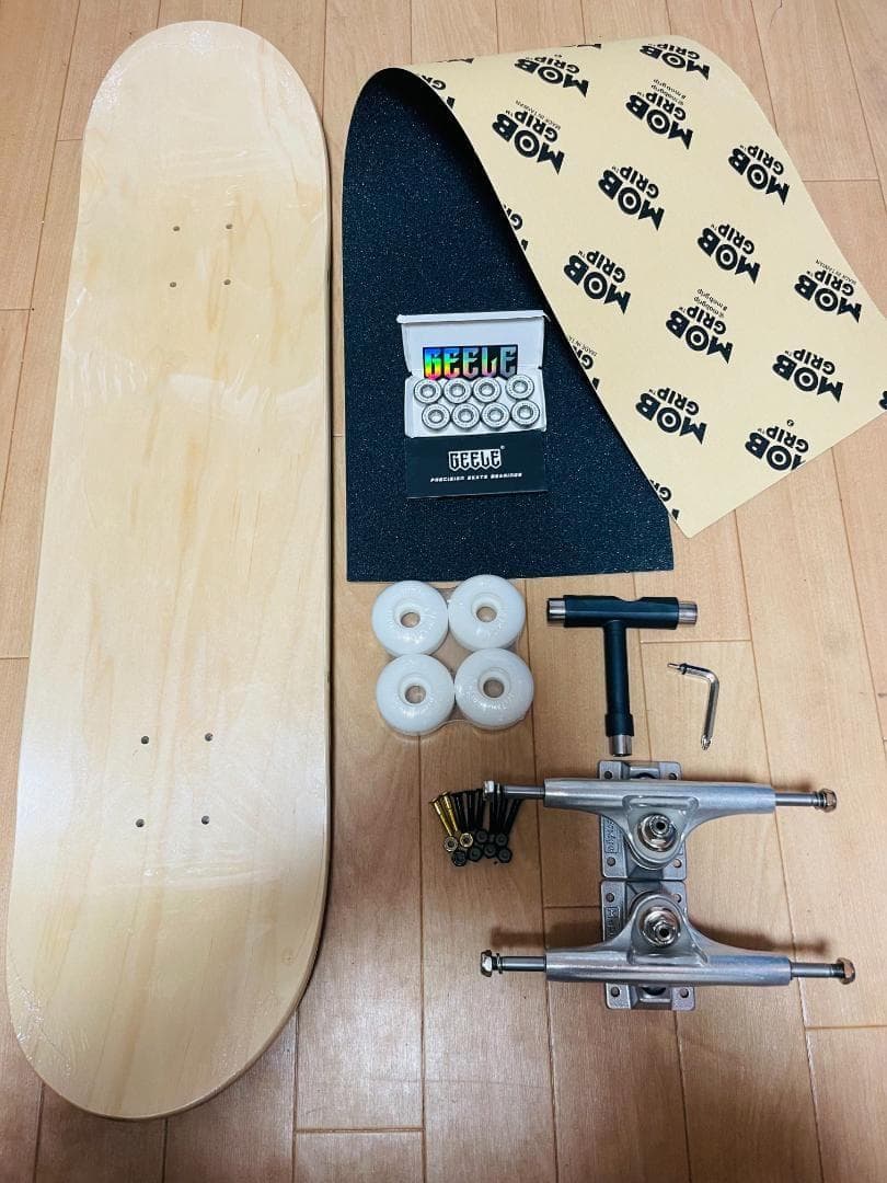 DIYスケートボード8.0コンプリート ストリート系ステッカー10枚付き