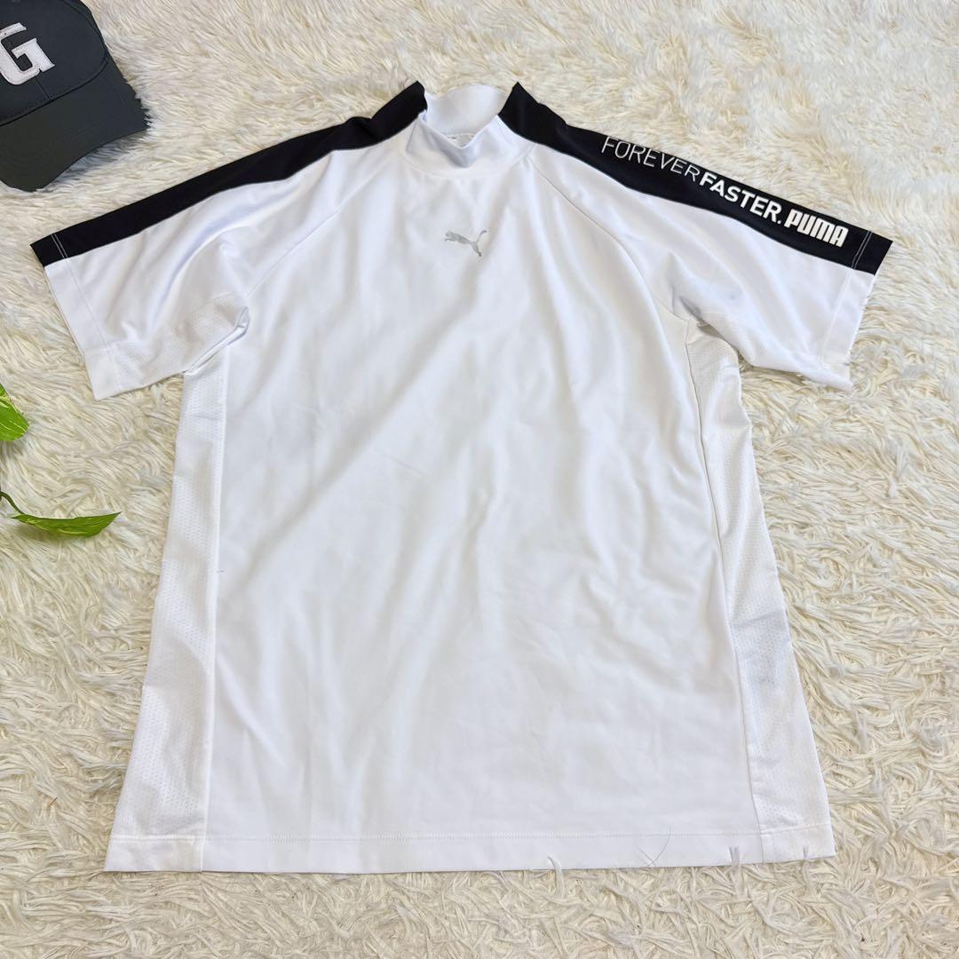 【プーマゴルフ】美品 セットアップ モックネック ハーフパンツ M メンズ