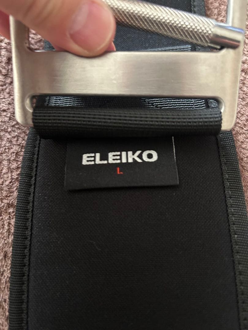 エレイコ　ELEIKO ハイブリッドリフティングベルト Lサイズ