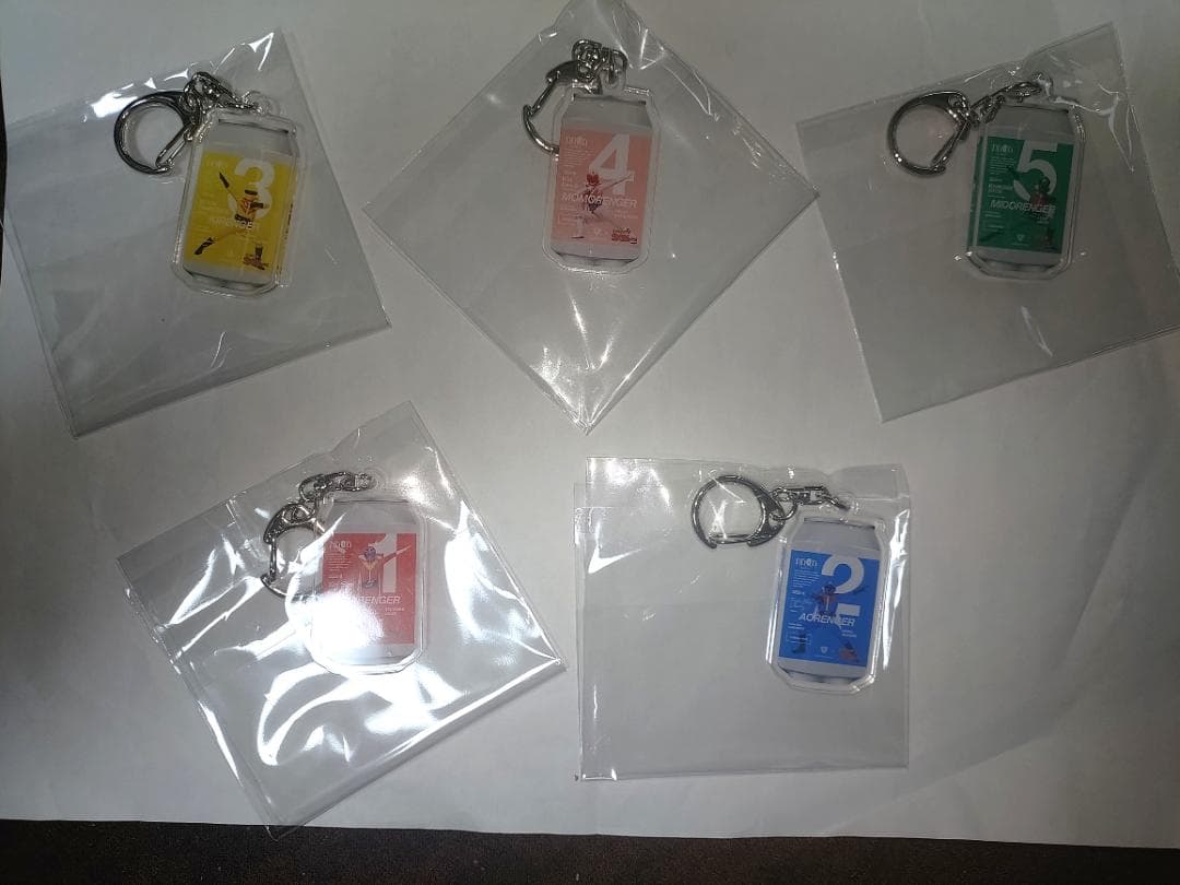 ゴレンジャー × DD4D BREWING アクリルキーホルダー 全5種 新品