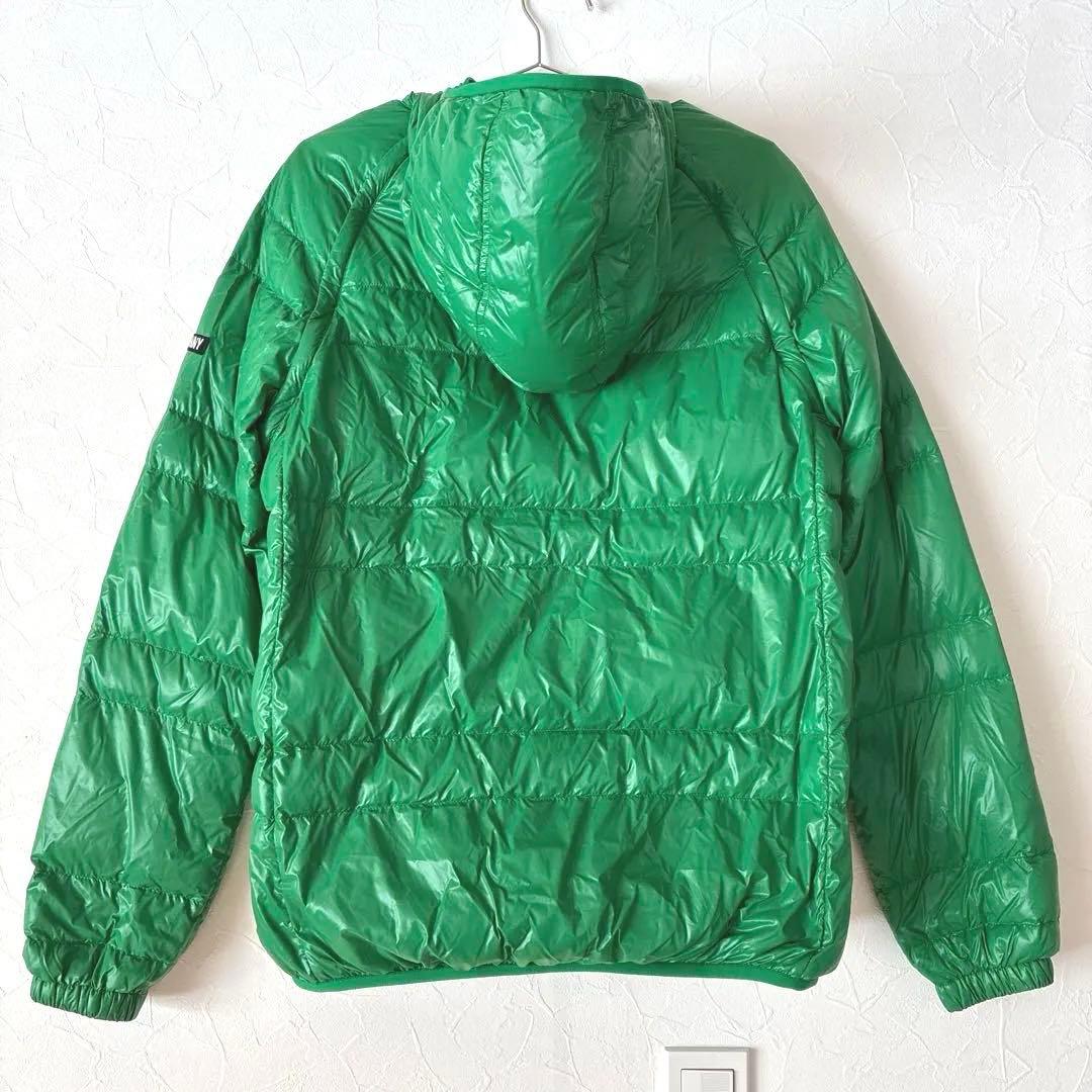 美品 ジャックバニー ダウンジャケット 2way 緑