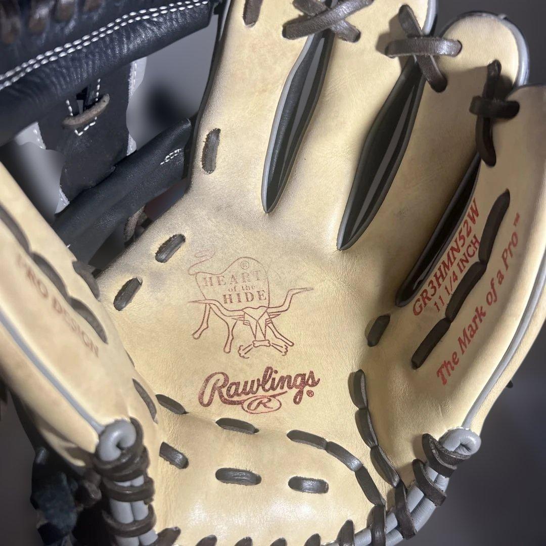 Rawlings GR3HM52W 軟式グローブ ウィングティップ