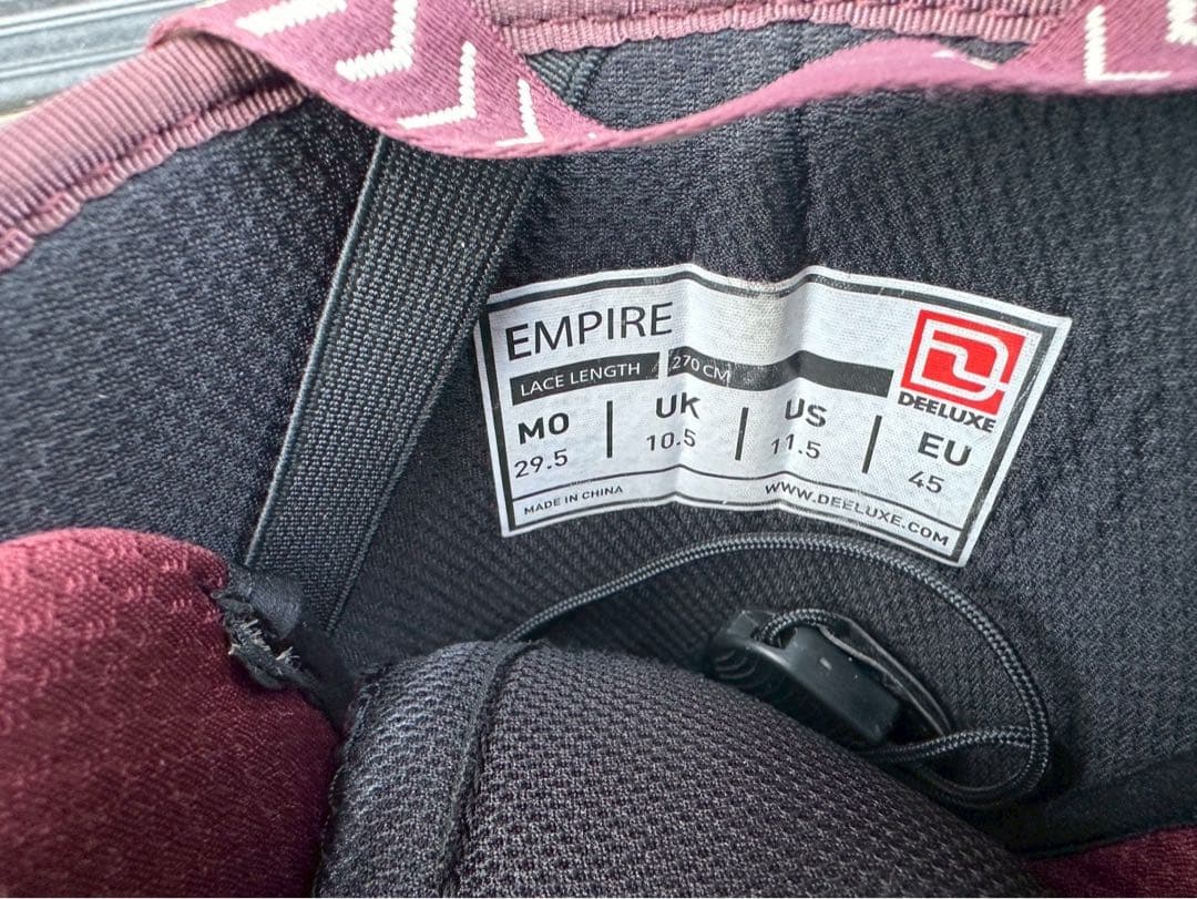DEELUXE EMPIRE 29.5cm スノーボード　ブーツ パープル