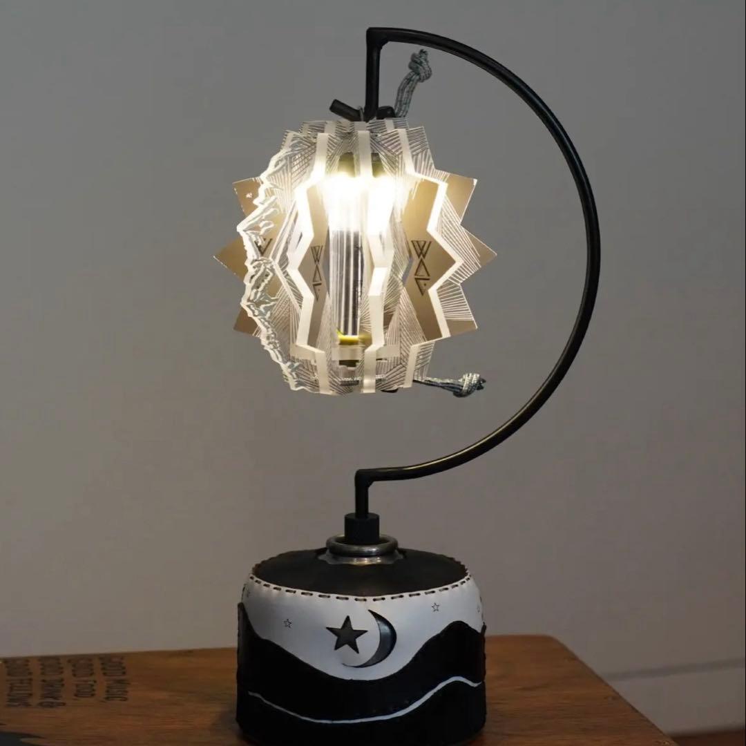 新品 studio wad MOON RIDER ブラック 黒 ランタン フック
