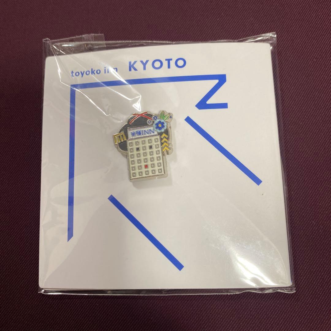 東横イン　ご当地　GENKIバッジ　ピンバッジ　京都