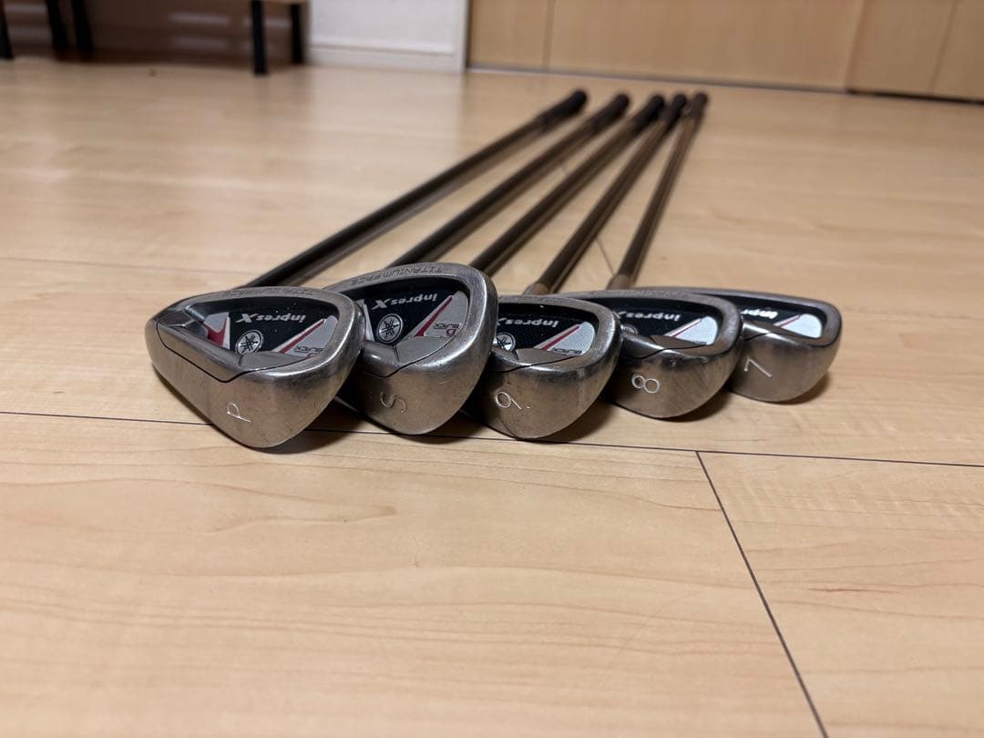 アイアンセット 5本セット スチール製