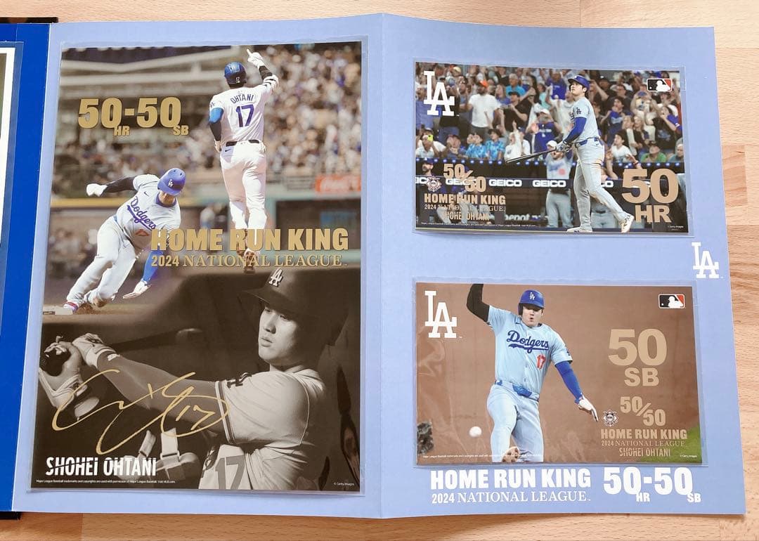 【新品】２０２４大谷翔平プレミアムフレームセット MLB認定商品