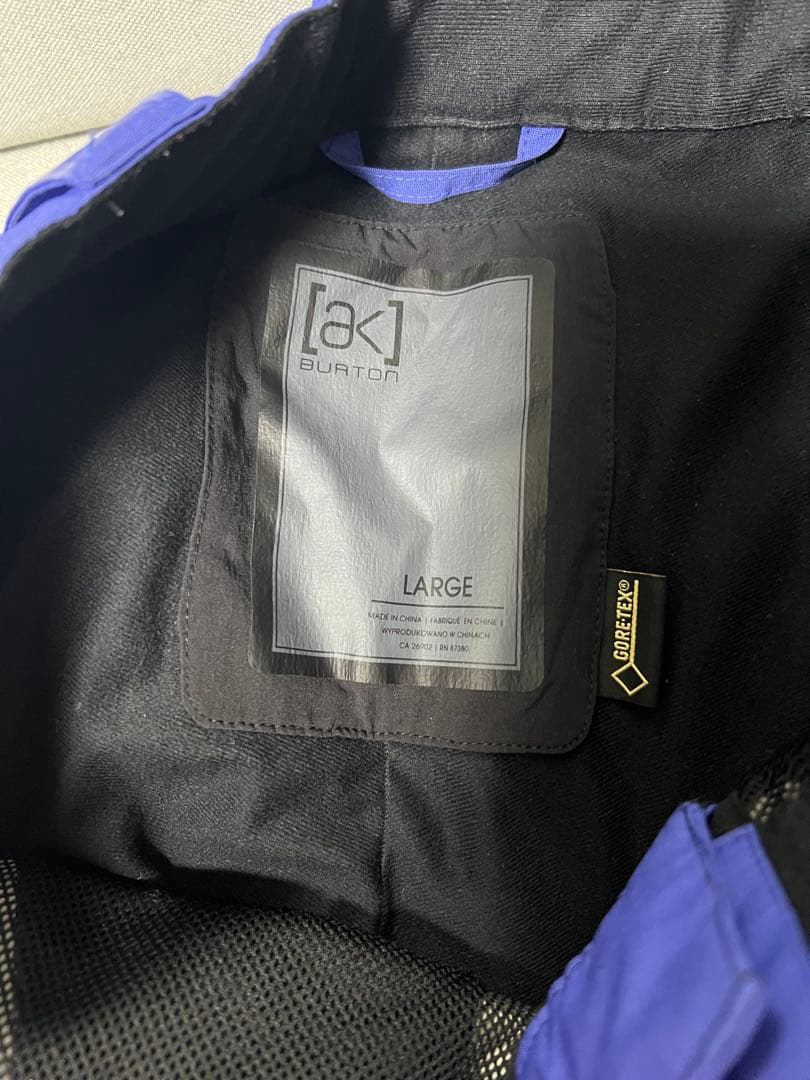 [ak] BURTON GORE-TEX スノーボードパンツ Lサイズ