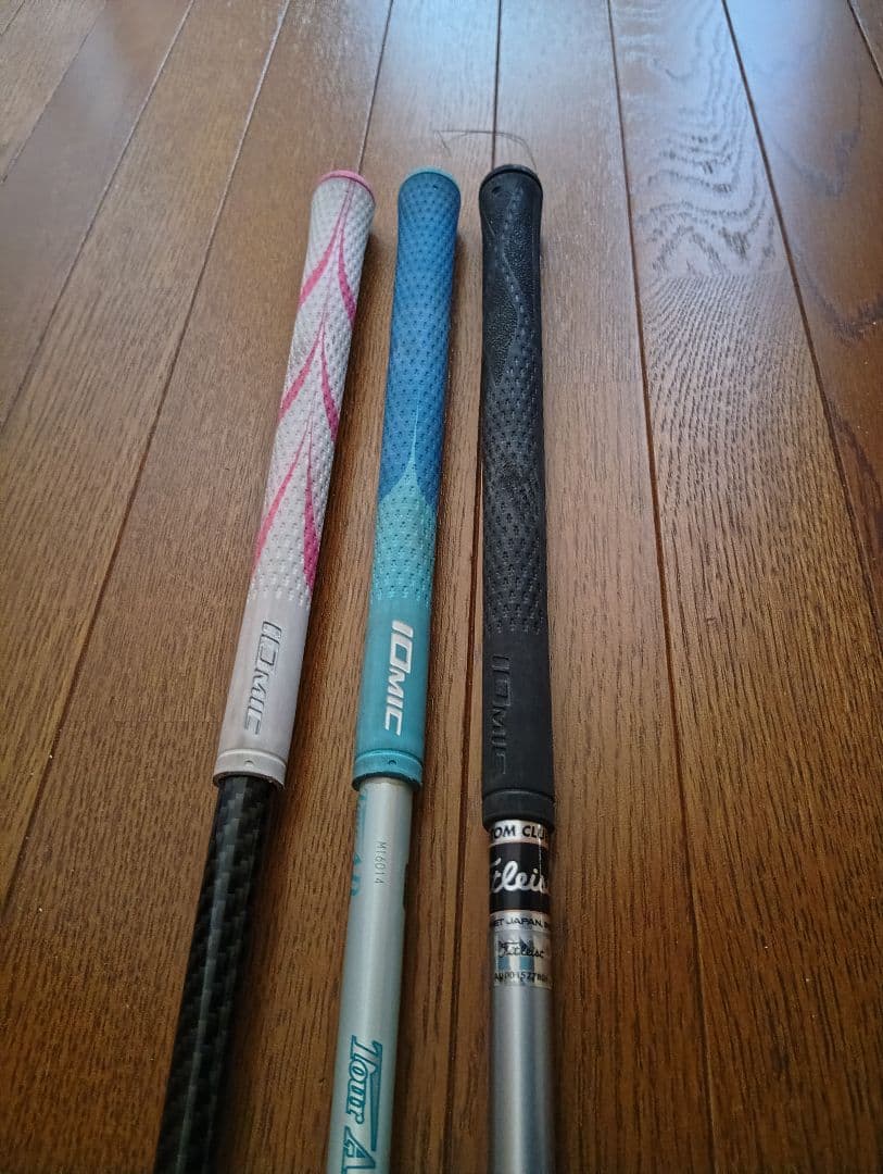 タイトリストゴルフシャフト 3本セット スリーブ付き