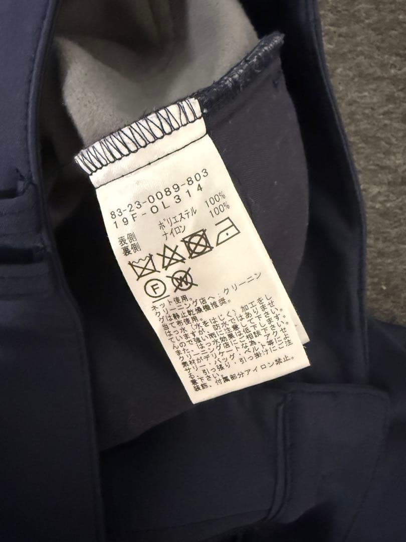 BEAMS GOLF ネイビー 冬用パンツ ストレッチ素材