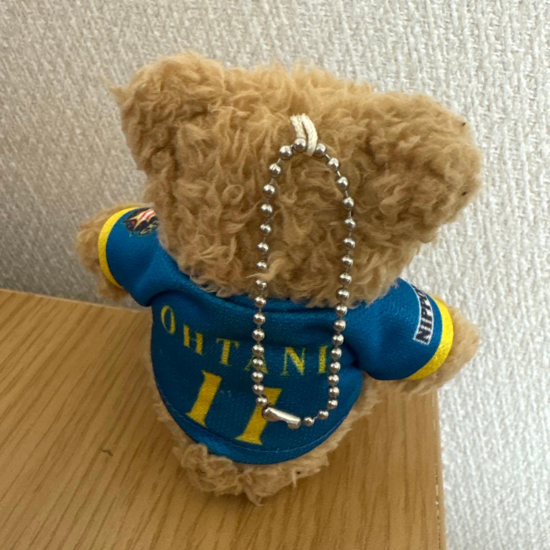 大谷翔平 クマのぬいぐるみ キーホルダー付き