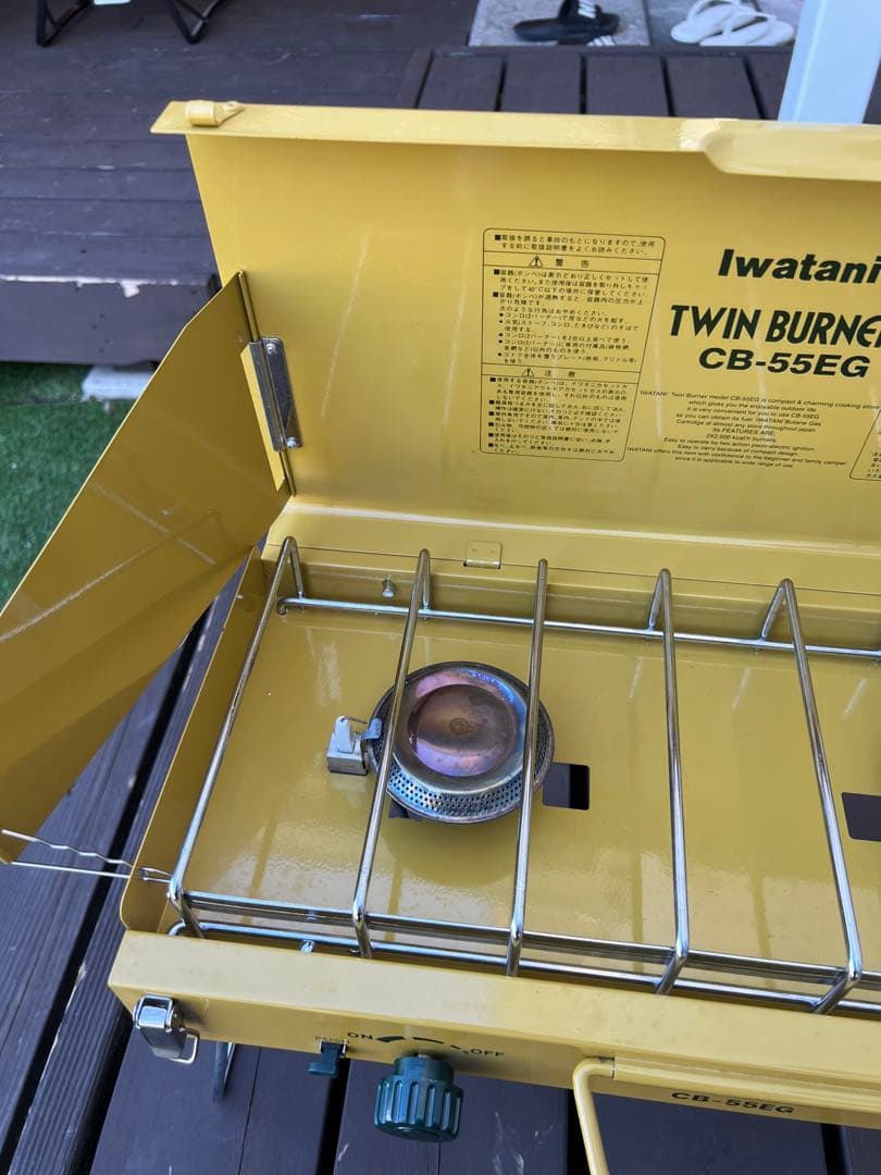 Iwatan CB-55EG ツーバーナーコンロ　廃盤品