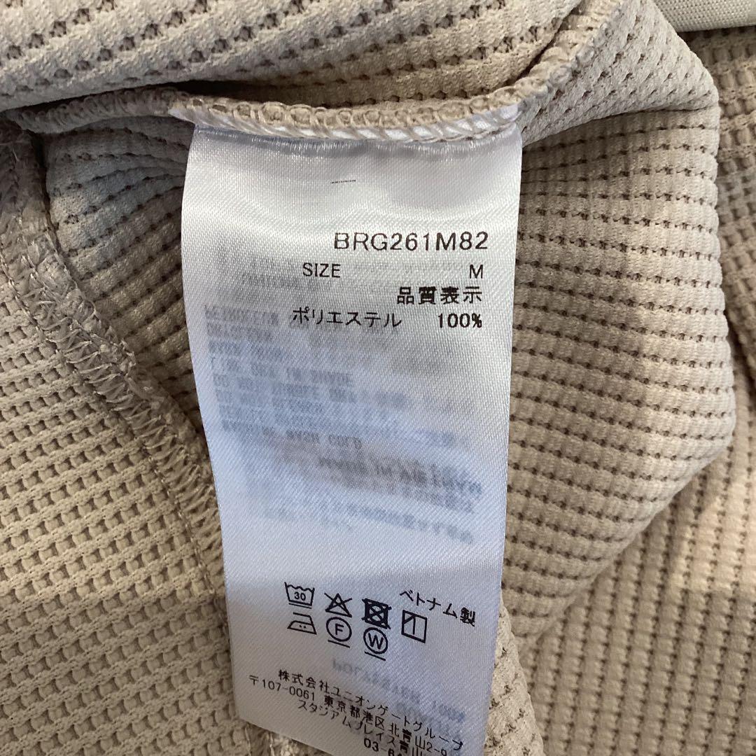 新品　BRIEFING CE WAFFLE NECK LOGO HIGHNECK