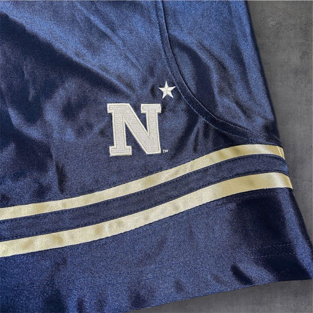 【希少】 NIKE ナイキ US NAVY 米海軍兵学校 バスパン ゲームパンツ