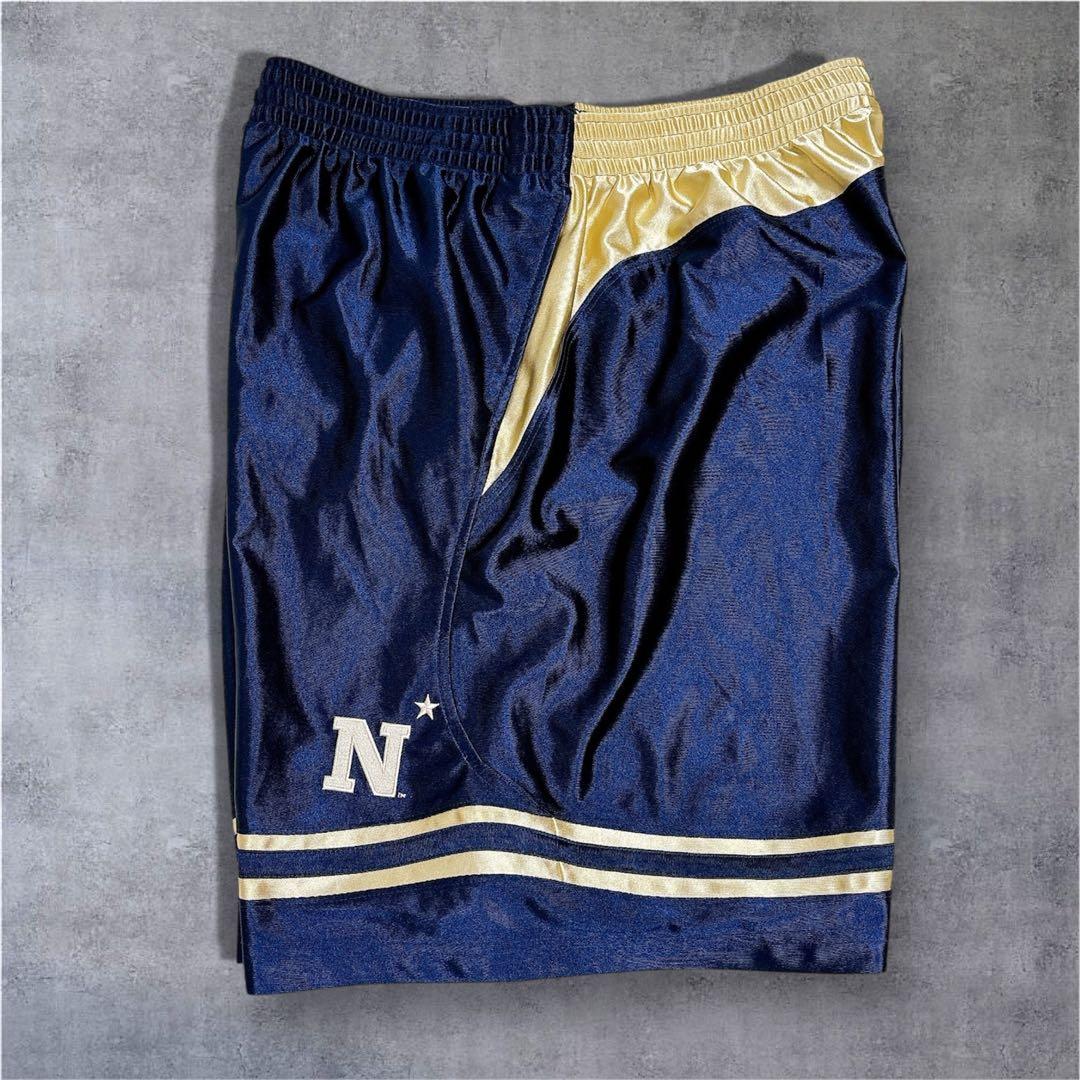 【希少】 NIKE ナイキ US NAVY 米海軍兵学校 バスパン ゲームパンツ
