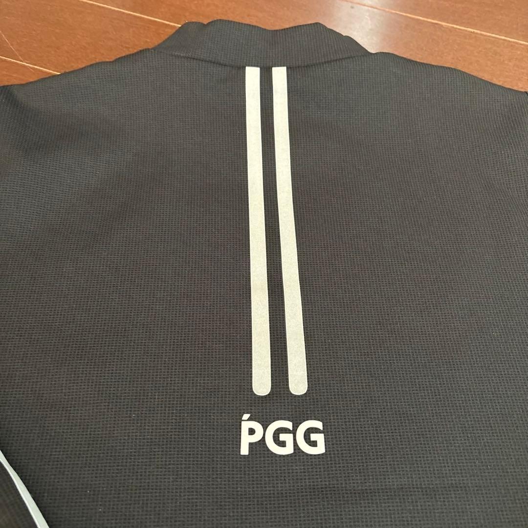 パーリーゲイツ　PGGストレッチダンボール裏起毛セットアップブラックサイズ1