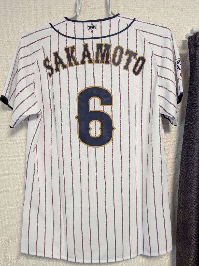 侍JAPANレプリカユニホーム　坂本勇人No.6　タオルセット