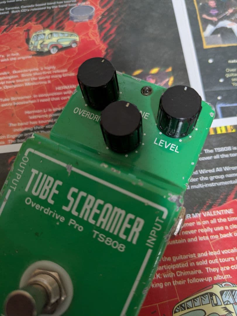 Ibanez Tube Screamer TS808 JRC4558D 艶アリ