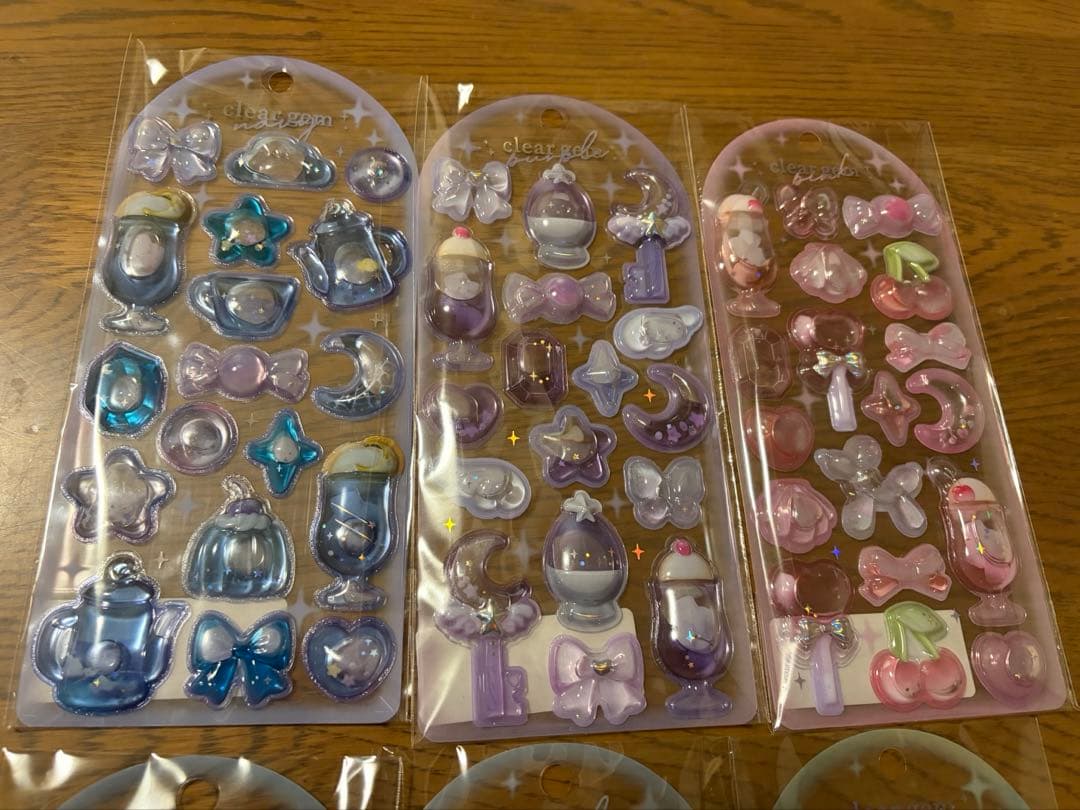 クリアジェムステッカー　clear jem クーリア　正規品　シール