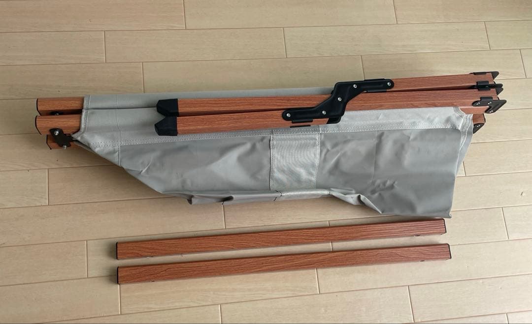 フィールドア ワンタッチ折り畳みコット