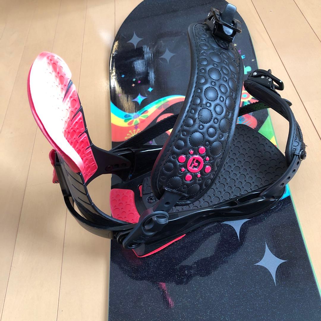 SALOMON スノーボード ビンディング付き