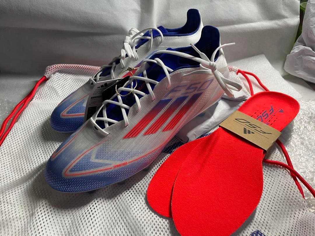 adidas F50 ELITE AG ホワイト/ブルー/レッド　27.0cm
