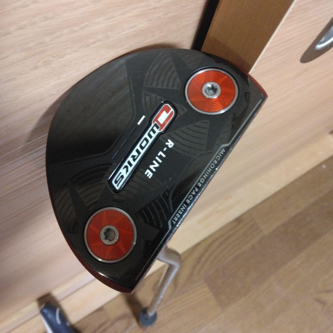 美品 ODYSSEY O-WORKS R-LINE パター 34インチ
