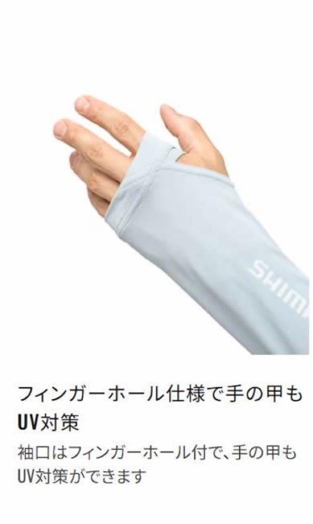 新品未使用　シマノ ウェア サンプロテクション フーディーシャツ XL ネイビー