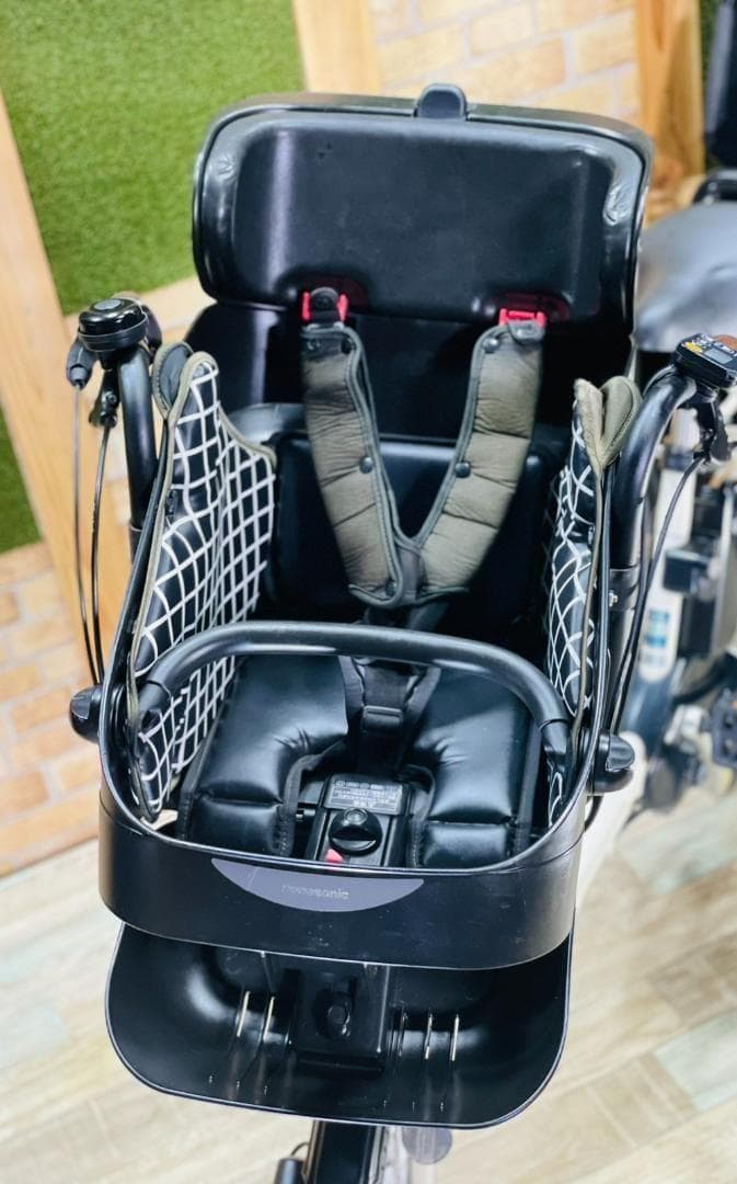 明日値上 ホワイト系 人気NO１ パナソニック子供乗せ電動アシスト H2815
