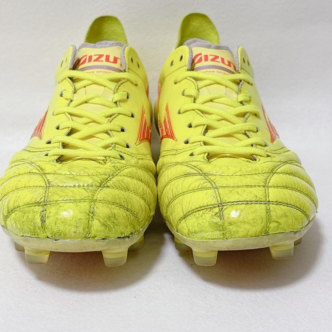 モレリアネオ 4 JAPAN 27cm イエロー　黄　限定　MIZUNO