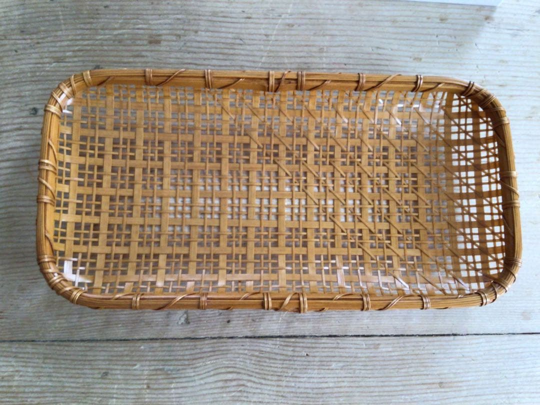 ⭕️⭕️【新品】竹工芸作家 榎本千冬 漆おしぼり入れ トレイ 三谷龍二⭕️⭕️