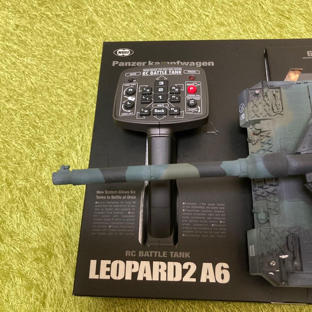 東京マルイ RC戦車 LEOPARD2 A6 1/24