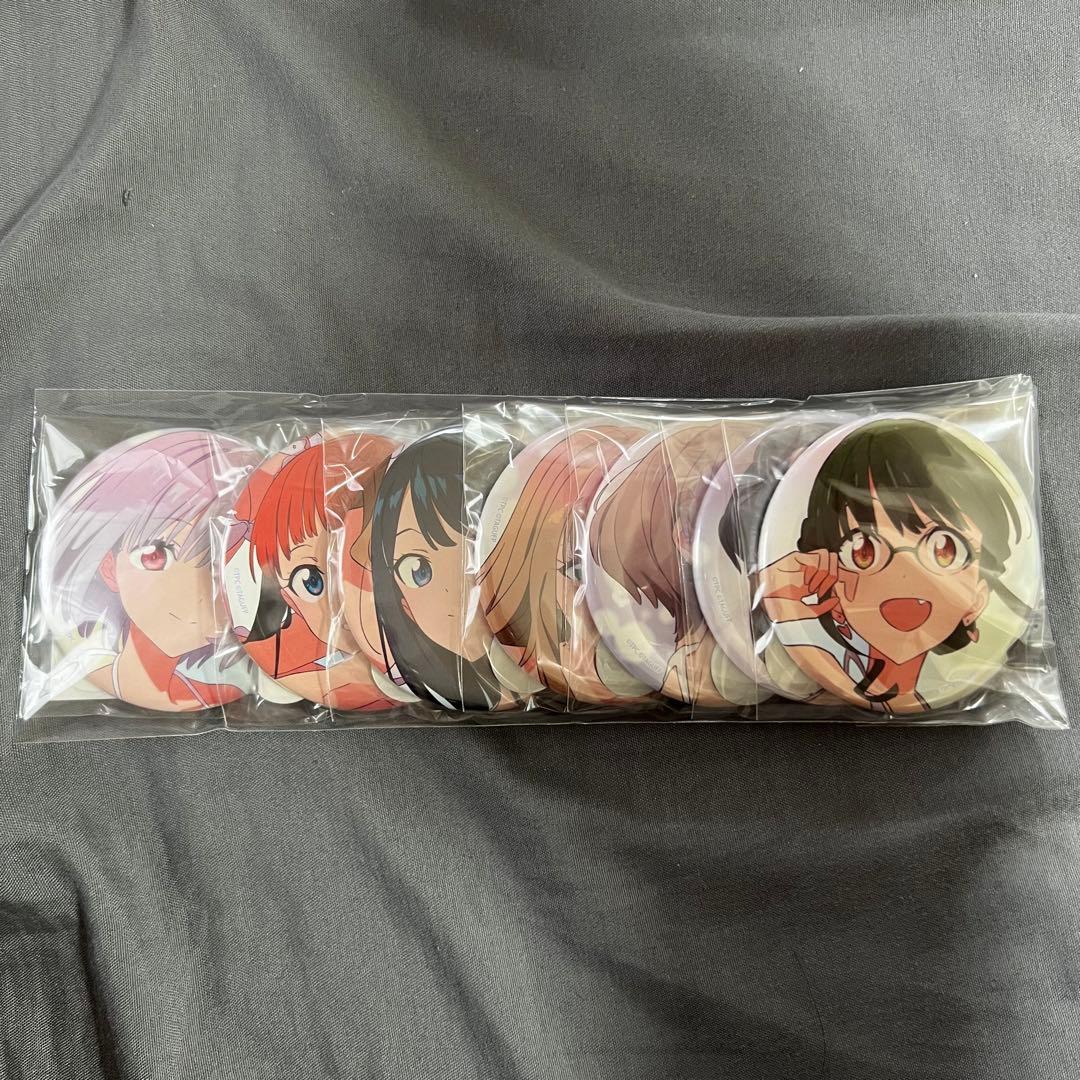 グリッドマンユニバース　ヒロインイラストアーカイブ　受注限定　缶バッジ　コンプ