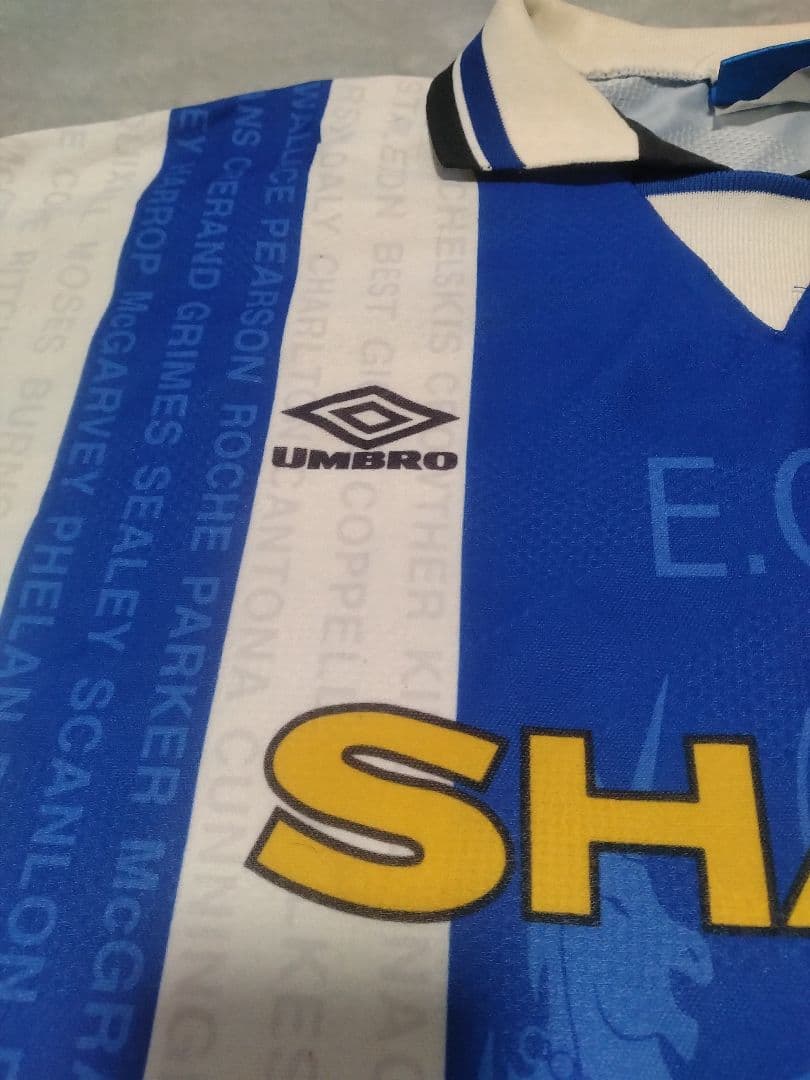 マンチェスター・ユナイテッド3rd ジャージ Lサイズ　UMBRO