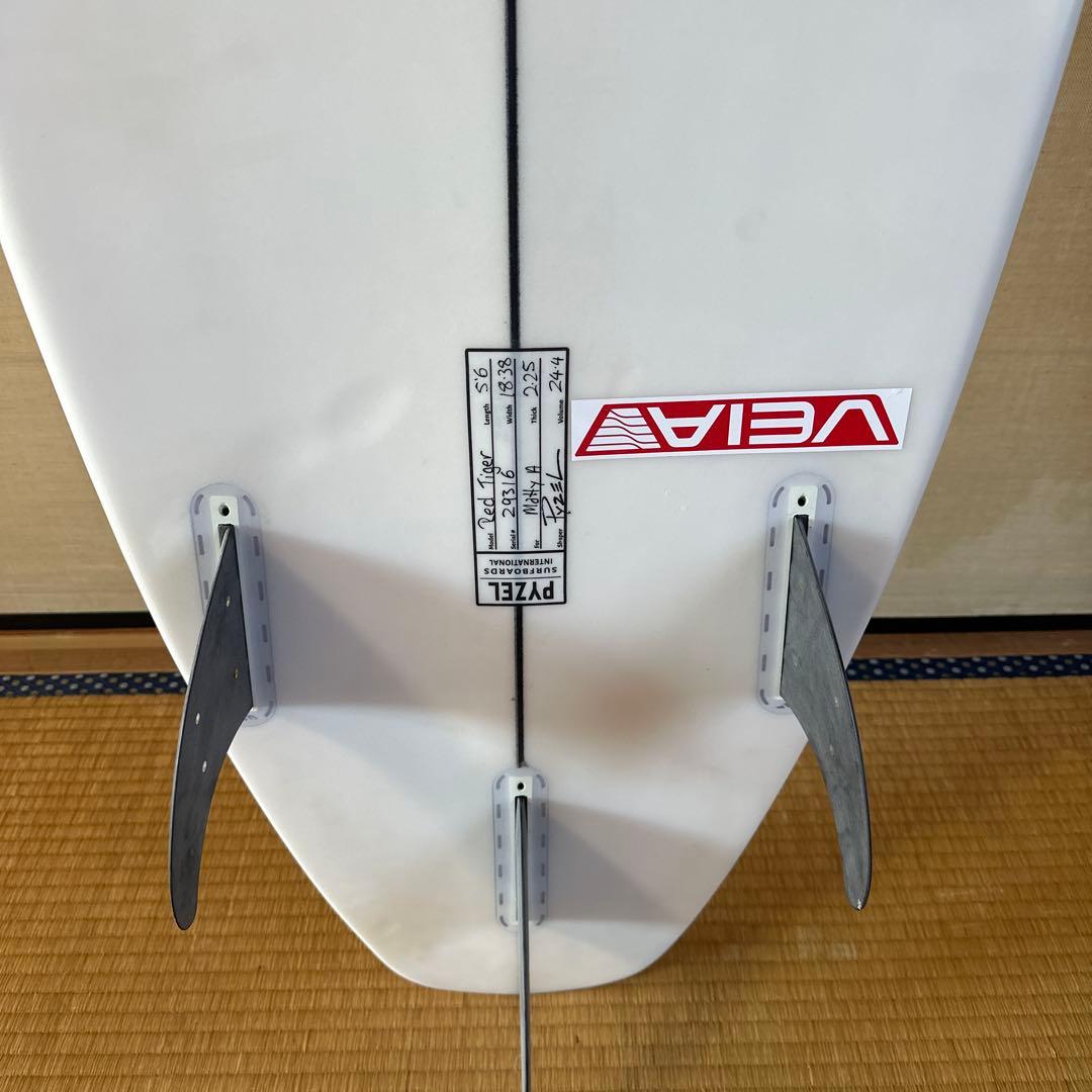 パイゼル RED TIGER ショートボード 5’6 24.4L