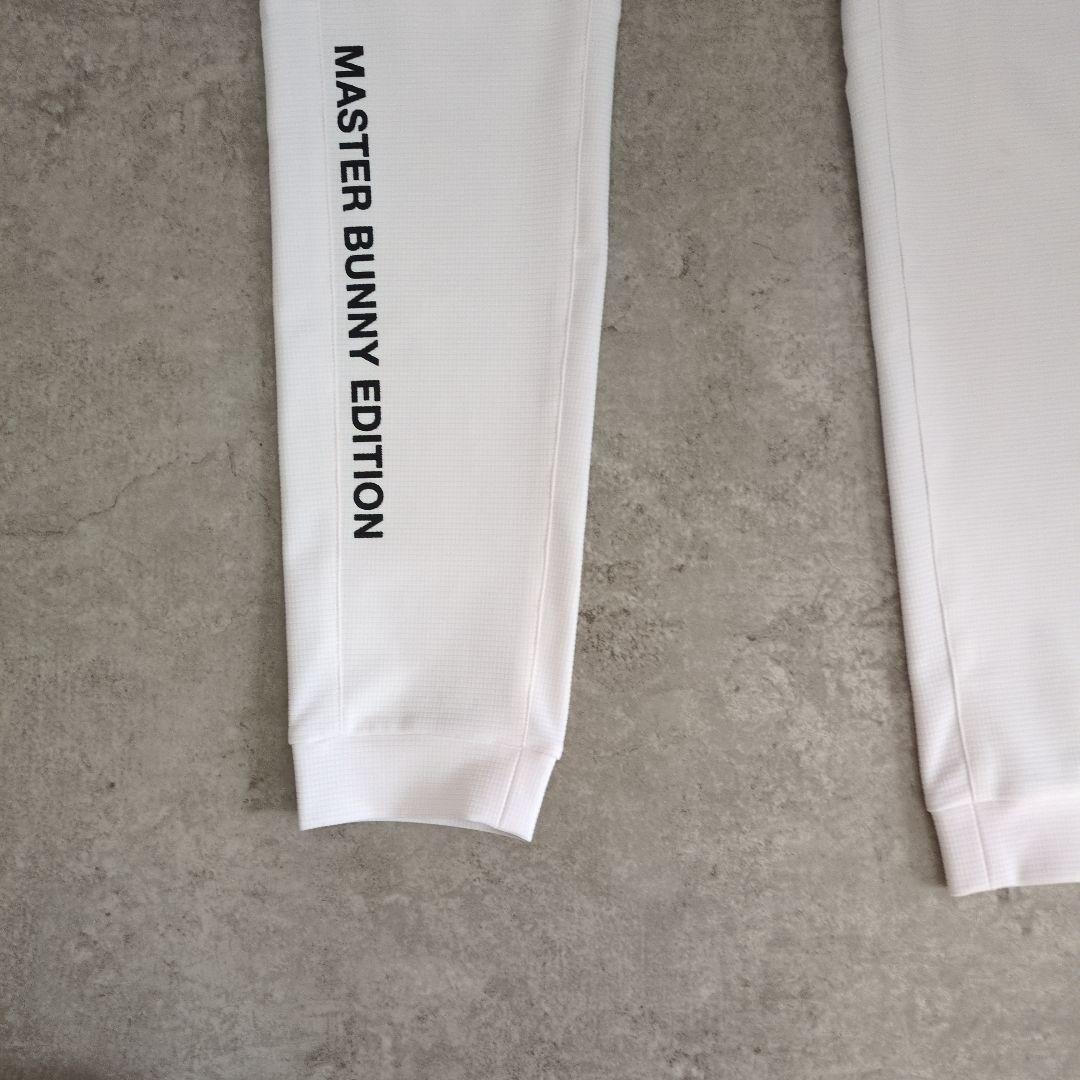 MASTER BUNNY EDITION ホワイトジョガーパンツ size4