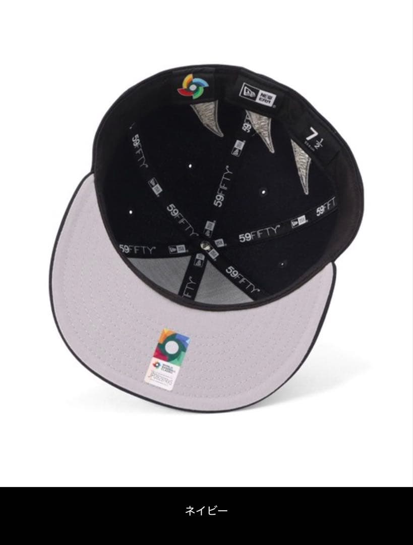 ニューエラキャップ 59FIFTY WBC侍ジャパン 新品　7 3/8 正規品