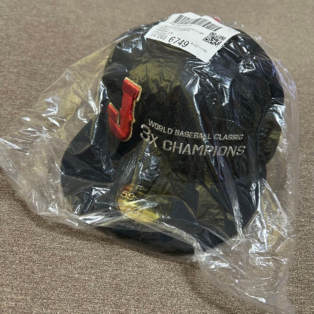 ニューエラキャップ 59FIFTY WBC侍ジャパン 新品　7 3/8 正規品