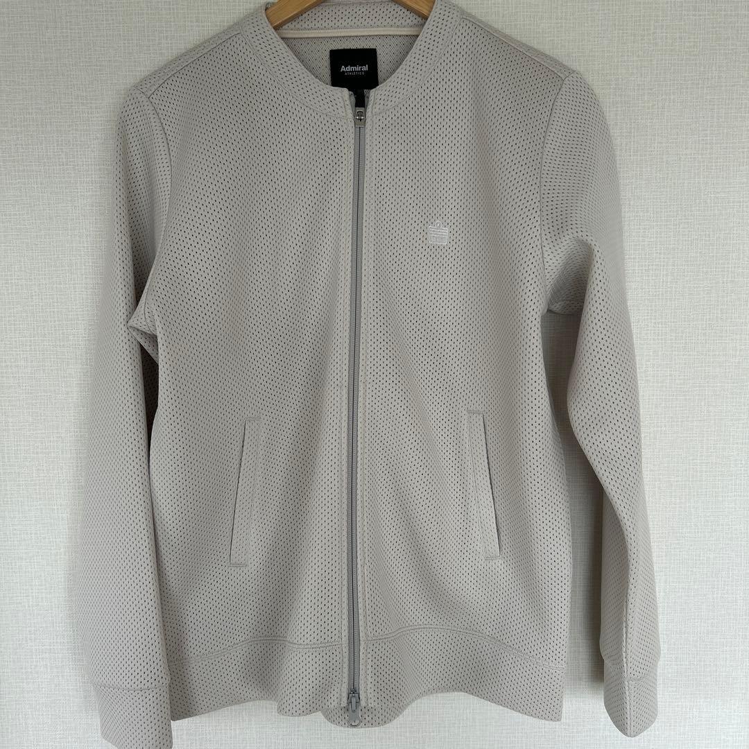 アドミラル ダブルメッシュクルーネックZIPジャケット レディース