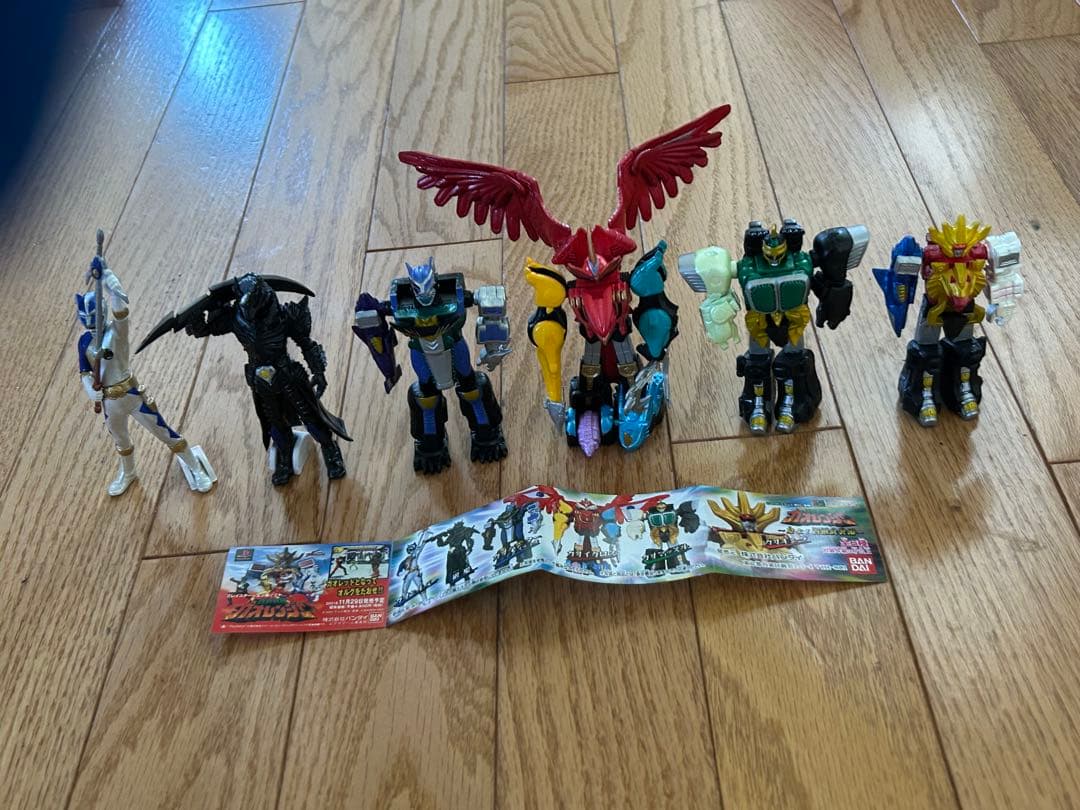 HGシリーズ ガオレンジャー ～見よ！百獣武装編～ 全６種セット