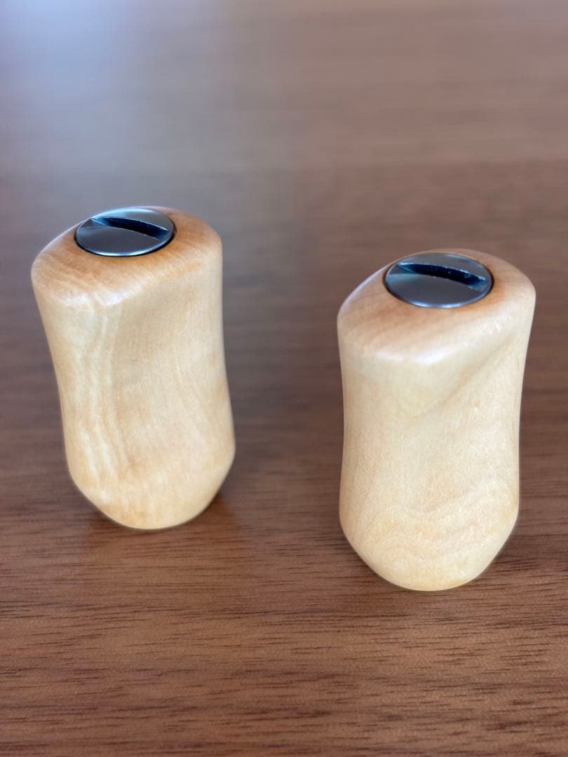 わたらせ樹脂工房　高揚オイルフィニッシュ仕様　シマノ 右ハンドル用2個セット