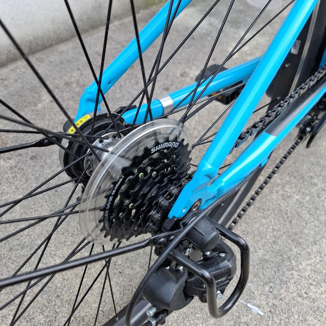 Panasonic 電動アシスト自転車ベロスター 青